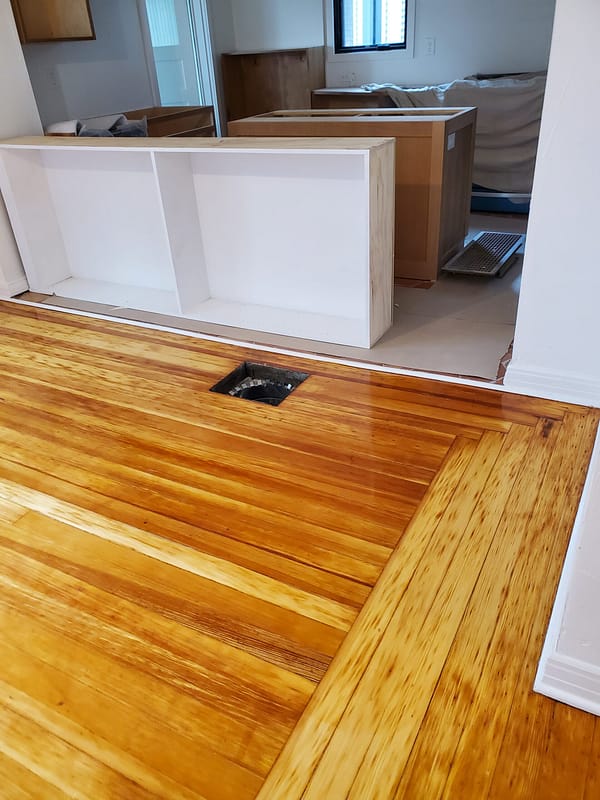 Fir with natural polyurethane finish 3 Fir flooring with natural polyurethane finish